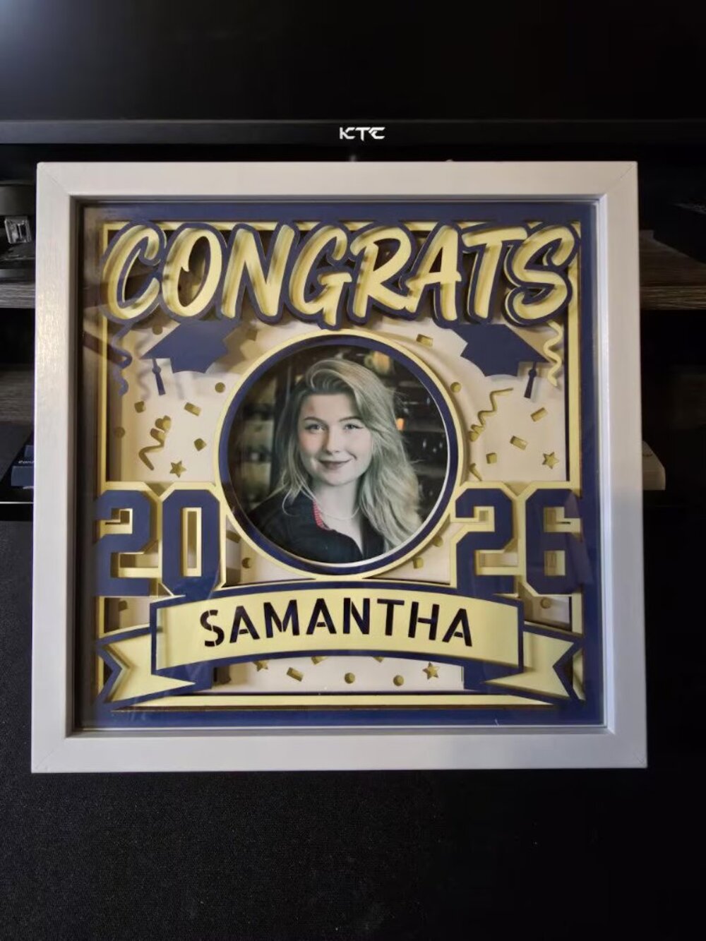 2026 Graduate Layered Shadow Box